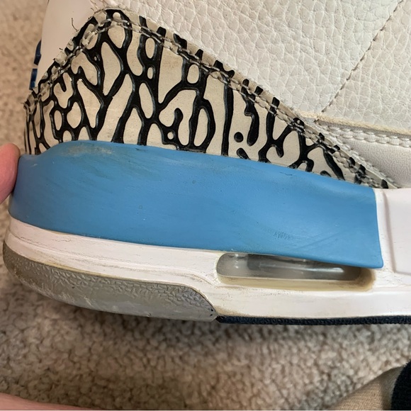 Air Jordan 3 retro mid unc ct8532-104 mens size 10 - Picture 8 of 15